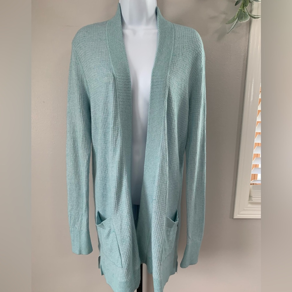 Eddie Bauer Soft Aqua Women's Cardigan